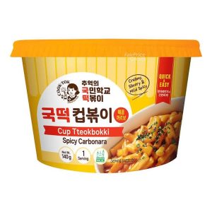 Cup Tteokbokki Spicy Carbonara